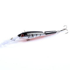 M0208 13.3cm/13.4g Lure Bionic Multi-section Mino Fake Lure Plastic Lure, M0208 1, M0208 2, M0208 3, M0208 4, M0208 6