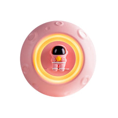 K-1101 Astronaut Automatic Timer Smart Aromatherapy Machine With Small Night Light, White, Pink