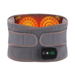 USB Charging Red Light Heating Massage Lumbar Belt Warming Waist Belt, Lumbar Belt