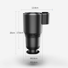 Car Digital Display Fast Cooling and Heating Cup, Style:, Generation 1 Black, Generation 3 Gray