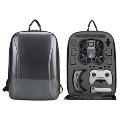 For DJI AVATA Storage Bag Hard Shell Waterproof Shoulder Bag Backpack, Style 1 Brushed Gray Black Inner, Style 1 Metal Gray Black Inner