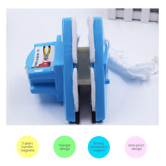 Adjustable Magnetic Window Cleaner Double-Side Glass Wiper Brush, 4-30mm Glass Cleaner