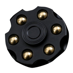 EDC Removable Fingertip Spinner Revolver Clip Pure Brass Stress Relief Toys, Revolver Clip(Gold), Revolver Clip(Silver), Revolver Clip(Black)
