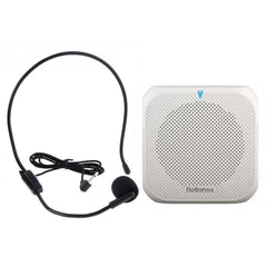 Rolton K400 Mini Audio Speaker Megaphone Voice Amplifier Support FM Radio TF MP3, K400