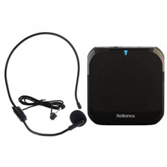 Rolton K400 Mini Audio Speaker Megaphone Voice Amplifier Support FM Radio TF MP3, K400