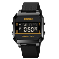 SKMEI 1848 Fashion Multifunctional Student Sports Waterproof Men Watch, 1848(Yellow), 1848(Red), 1848(Black)