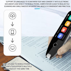 Hishell 3.5 inch Offline Photo Scanning Pen Dictionary Translation Recording Pen, S40