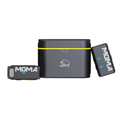 MOMA Lark M1 1 In 1 Mirrorless Camera Live Mini Wireless Lavalier Microphone, 1 In 1 with Charging Box