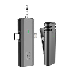 S17 Wireless 3 In 1 Lavalier MIC For Phone SLR Camera Loudspeaker ,Spec:, One Drag 1, 1 Drag Two