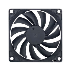 FANNER Ice Soul F8010 Ultra Thin Chassis Fan 4pin PWM Intelligent Speed Adjustment Quiet Cooling Heat Dissipation, F8010