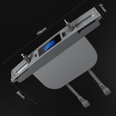 For Tesla Model 3 / Y 27W Quick Interior Charger Intelligent USB-C/Type-C Docking Station HUB, PT-DSL-2 Type-C