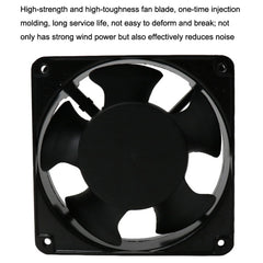 12cm 220V Cabinet Solder Smoke Exhaust Cooling Fan, 220V