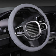 Silicone Non-slip Wear-resistant Steering Wheel Cover, 37-42cm