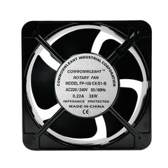 220V 38W 15cm Roller Chassis Electrical Cabinet Shaft, Oil Bearing Fan, Double Rolling Ball Bearing Fan