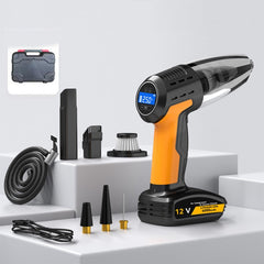 5 In 1 60W Double Motor Car Vacuum Cleaner With Blowing Air Pump Pressure Measuring Lighting Function, SUITU ST-6637 Wired, SUITU ST-6637 Wireless Model, SUITU ST-6637 Wireless+Toolbox