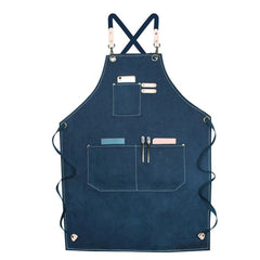 Floral Milk Tea Baking Workwear Apron