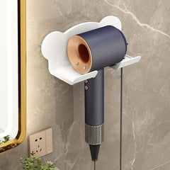 For Dyson Hair Dryer Wall-Mounted Holder Bathroom Shelf Storage Rack, Simple White, Simple Black, Simple Gray, Upgrade White, Upgrade Black, Upgrade Gray