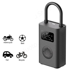 Xiaomi Mijia Portable Universal Car Air Pump Bicycle Tire Pump Electric Air Compressor, Mijia Air Pump 2