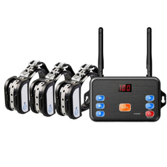 2 In 1 Pet Wireless Fence Bark Control Smart Dog Trainer, 1 For 1, 1 For 2, 1 For 3