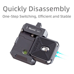 XILETU PQ-38 Quick Release Plate Base Tripod Slider Mount Adapter, PQ-38 Quick Release Plate