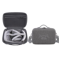 For PICO 4 VR Integrated Storage Bag Messenger Bag Hard Shell Protective Box, For PICO 4 Hard Shell Bag