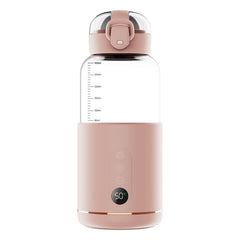 300ml Wireless Instant Water Warmer Electric Kettle for Baby Formula With 5200 mAh Battery Capacity, 300ml 5200 mAh (Pink), 300ml 5200 mAh (Blue), 300ml 5200 mAh (White)