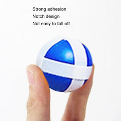 Kindergarten Indoor Outdoor Sticky Target Ball Toys With 12 Balls, 100 Point Numbers