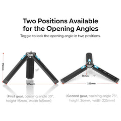 aMagisn AM11 Metal Desktop Tripod Mini Sports Camera SLR Accessories, AM11