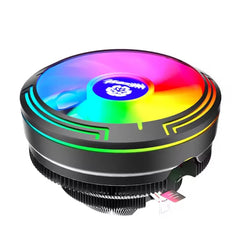 LED Colorful Light 4Pin Cooler Desktop CPU Cooling Fan, Ice Blade W120