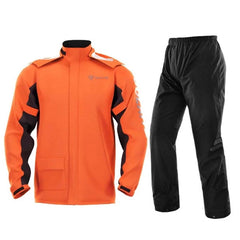 SULAITE Outdoor Motorcycle Riding Full Body Split Raincoat Suit, L, XL, XXL, XXXL, M