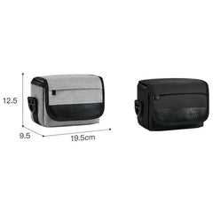 For DJI Mini 4 Pro Baona BN-H016 Portable Waterproof Crossbody Drones Storage Bag, Grey, Black