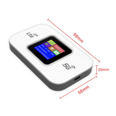 4G Mobile WiFi Plug-in Wireless Router Car Portable WiFi, MF68E-LCD Eurasian Version
