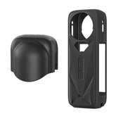 For Insta360 X5 Action Camera Protective Accessories, aMagisn Body Case+Lens Cap Black, aMagisn Body Case+Lens Cap Gray, aMagisn Body Case Black, aMagisn Body Case Gray