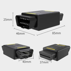 AUTOOL 24V To 12V Car OBD Power Step-Down Converter