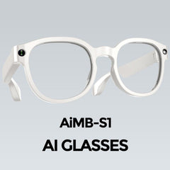 AIMB-S1 Smart Glasses Support 2MP Camera, 1080P Video Recording, Audio Recording & AI Translation