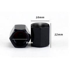 Automotive Carbon Fiber Textured Valve Stems Universal Cap