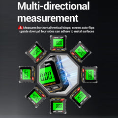 ANENG Digital Display Magnetic Inclinometer Laser Level, RN03