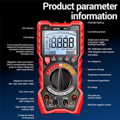 ANENG 1000V Insulation Resistance Tester Digital Megohmmeter, MH17