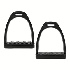 1pair High-strength Engineering Plastic Stirrup With Non-Slip Rubber Pads
