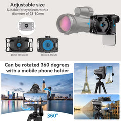 APEXEL WiFi 2MP Digital Eyepiece APP Control For Microscopes, Monocular/Binocular Telescopes