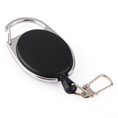 Outdoor Telescopic Wire Rope Key Ring Burglar Keychain EDC Retractable Chain Return key Ring Holder