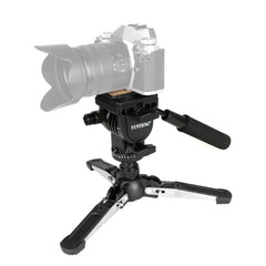 YUNTENG VCT-288RM SLR Camera Monopod Camera Support Foot Hydraulic Head Professional Photography Stand, Max Height: 1.48m, VCT-288RM