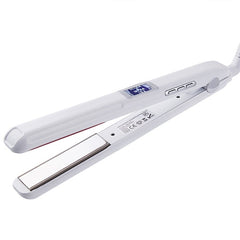 RUCHA Ultrasonic Infrared Hair Care Iron Straightener with Adjustable Upgraded LCD Display, EU