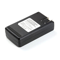 Universal Cell Phone Battery Charger with USB Output & LCD Display, US Plug, 800mA/1300mA