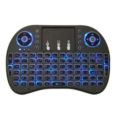 Support Language: Arabic i8 Air Mouse Wireless Backlight Keyboard with Touchpad for Android TV Box & Smart TV & PC Tablet & Xbox360 & PS3 & HTPC/IPTV, Arabic