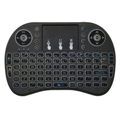 Support Language: English i8 Air Mouse Wireless Backlight Keyboard with Touchpad for Android TV Box & Smart TV & PC Tablet & Xbox360 & PS3 & HTPC/IPTV, English