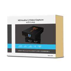 Z28 Professional HDMI Female + Mic + Line In to HDMI Female USB 3.0 Video Audio Capture Box, Z28