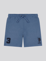 Boys Player 3 Sweat Short in Blue Horizon