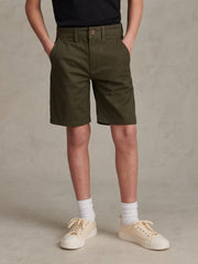 Boys Classic Chino Short Forest Night
