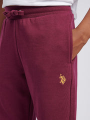 Boys Double Horsemen Loopback Jogger Grape Wine